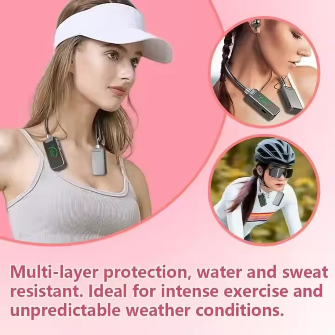 Magnetic Neckband – Écouteurs sans fil | 48h autonomie | Mode Gaming & Musique | ENC | 8-Core