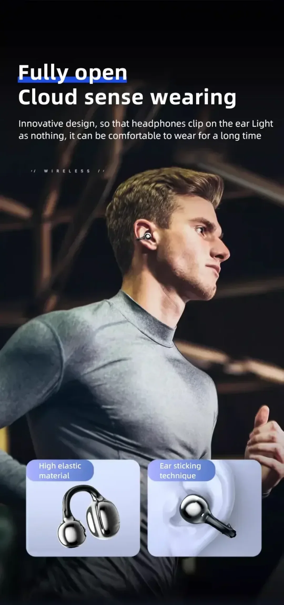 LGE-005 – Écouteurs Sans Fil HIFI BASS SOUND