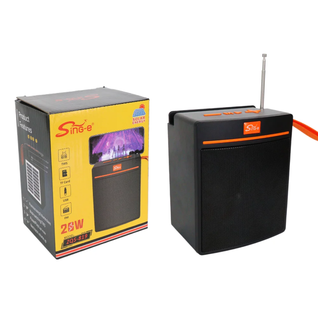 BoomBest® 1036miniSUN – Enceinte Bluetooth portable | USB & TF | Support smartphone