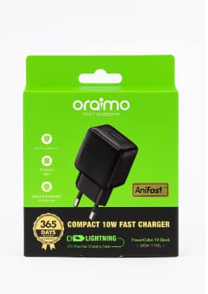 Oraimo 10W – Chargeur portable compact & rapide