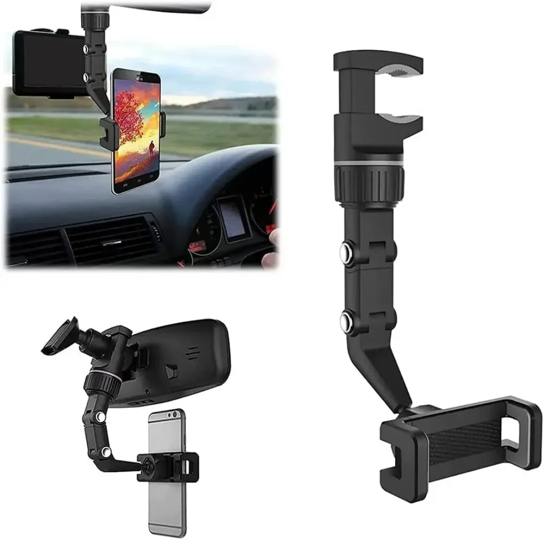 UNIVERSAL CLIP SH-3100 – Support téléphone flexible | Rotation 360° | Ajustement multi-joints