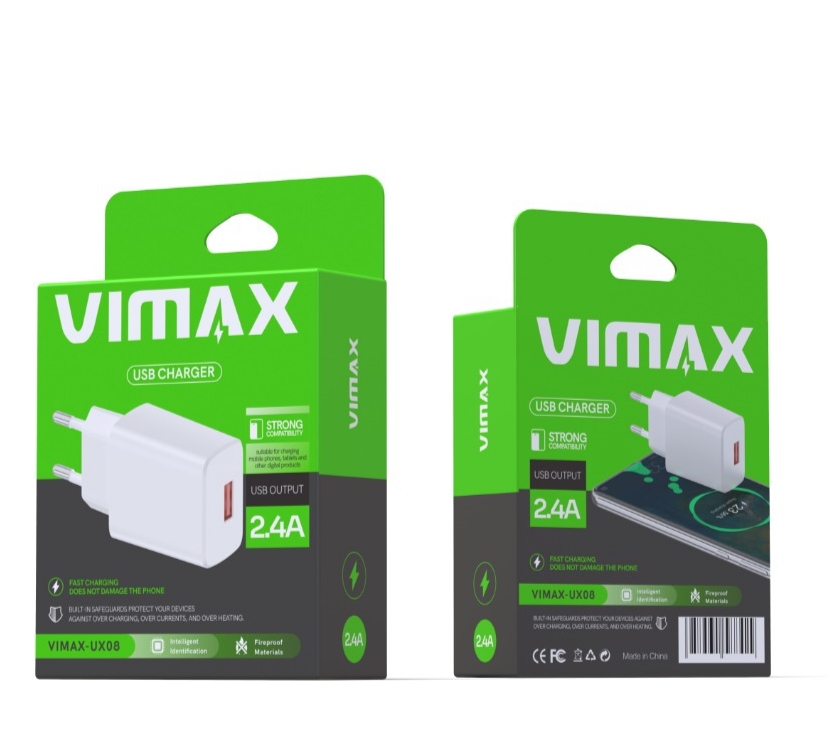 Chargeur USB VIMAX-UX08