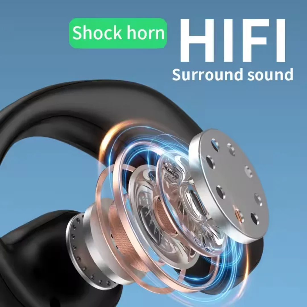 NB-OWS G02 – Écouteurs sans fil à oreille ouverte | HD | 4h autonomie | Confort & sécurité