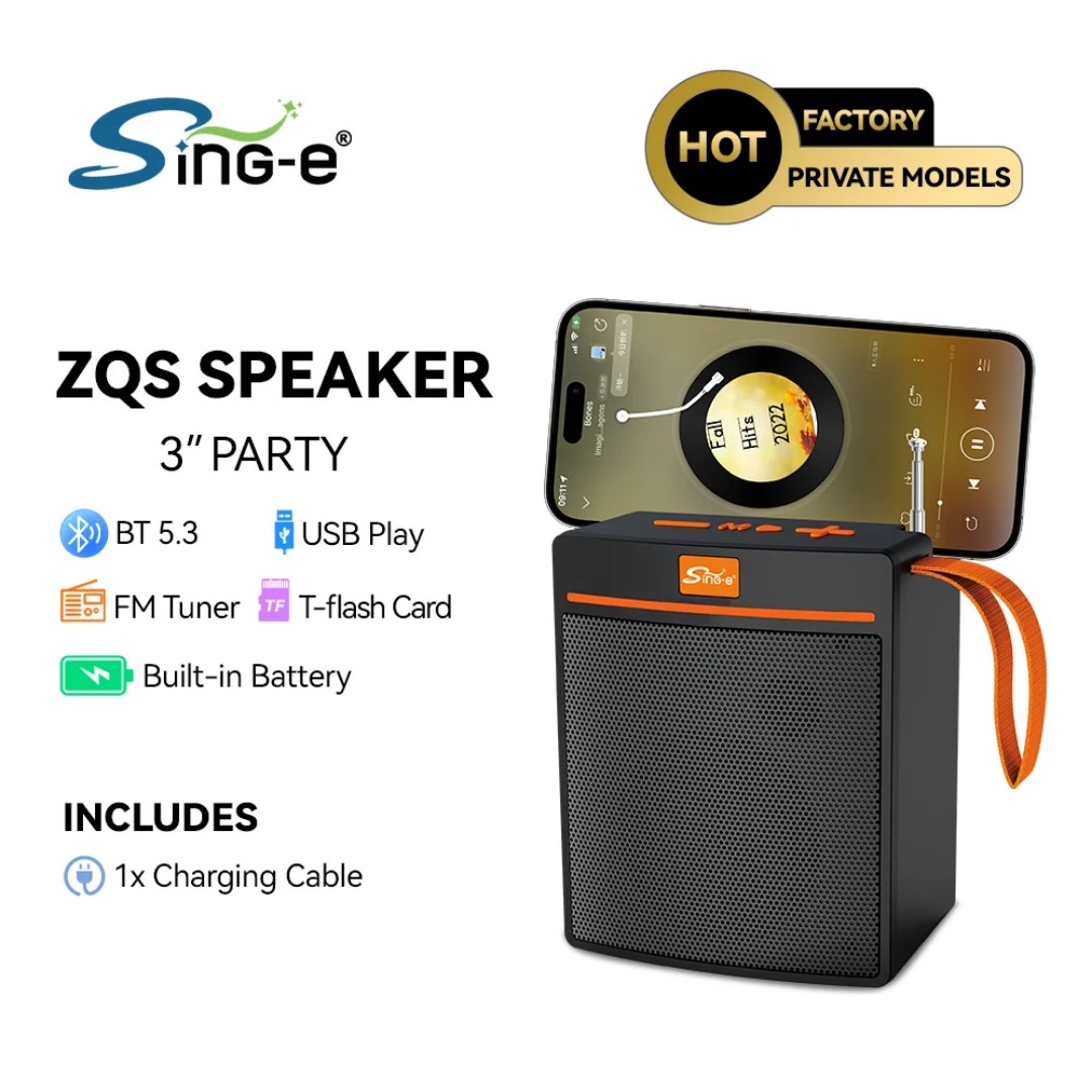 BoomBest® 1036miniSUN – Enceinte Bluetooth portable | USB & TF | Support smartphone