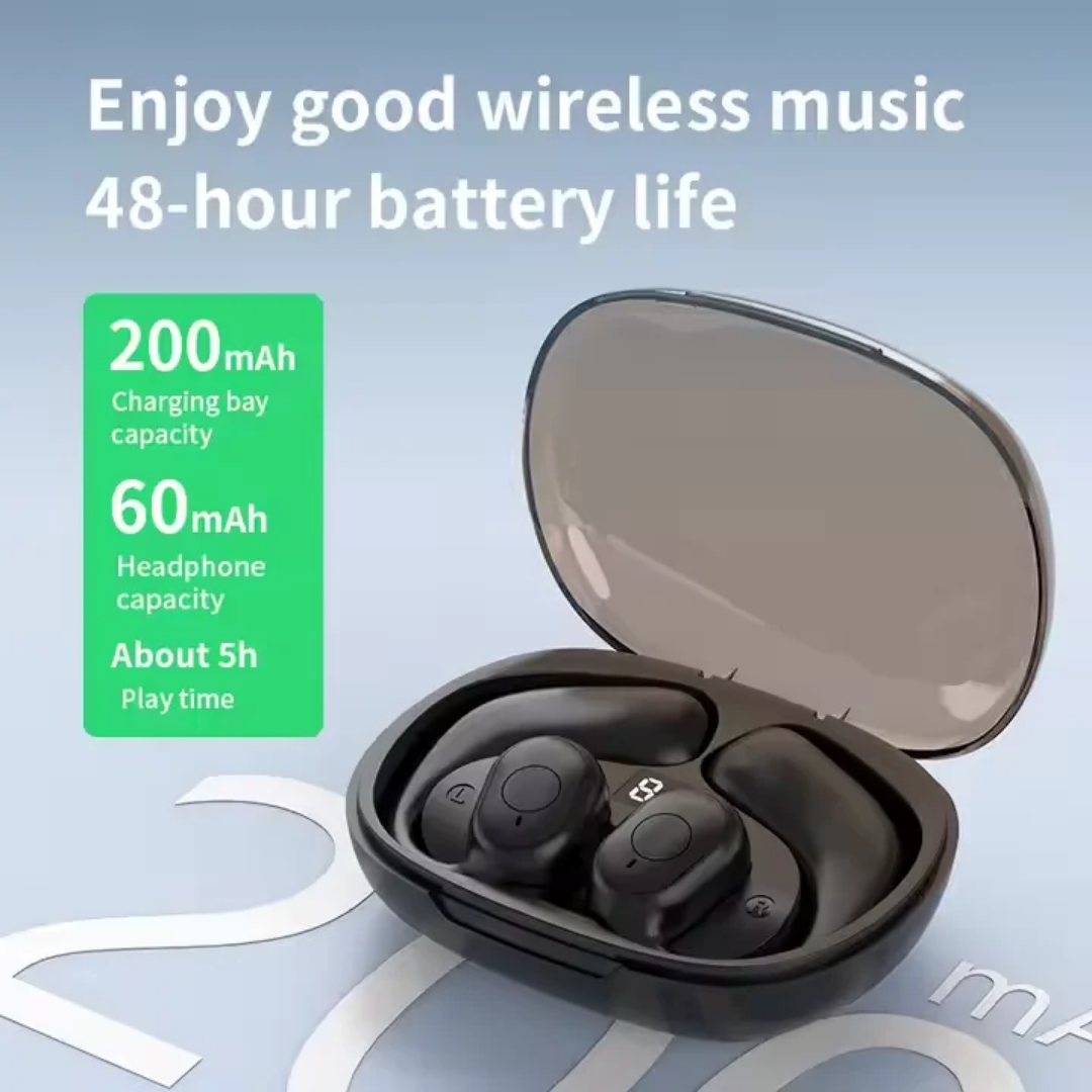 NB-OWS G02 – Écouteurs sans fil à oreille ouverte | HD | 4h autonomie | Confort & sécurité