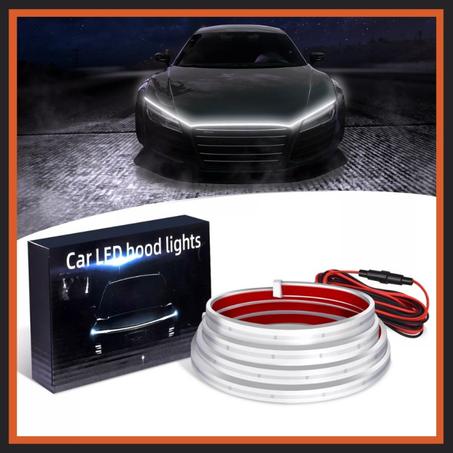 شريط إضاءة LED لغطاء المحرك