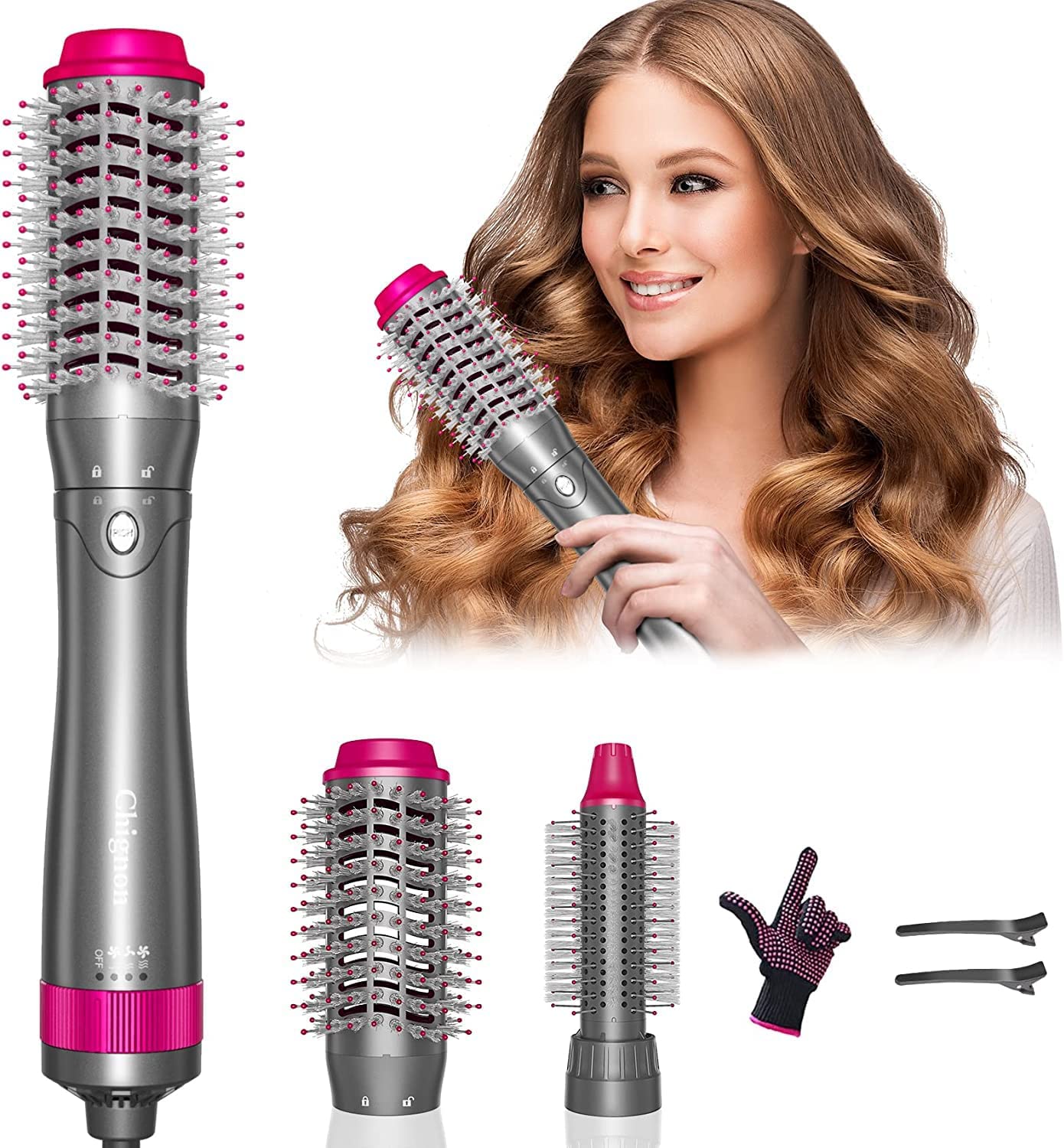 Asciugacapelli 5 in 1