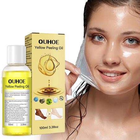 زيت التقشير الطبيعي لتفتيح البشرة الداكنة, زيت تقشير قوي، محلول تقشير للجسم لجميع أنواع البشرة