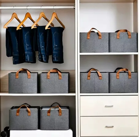 pack de 6 rangment de vêtements