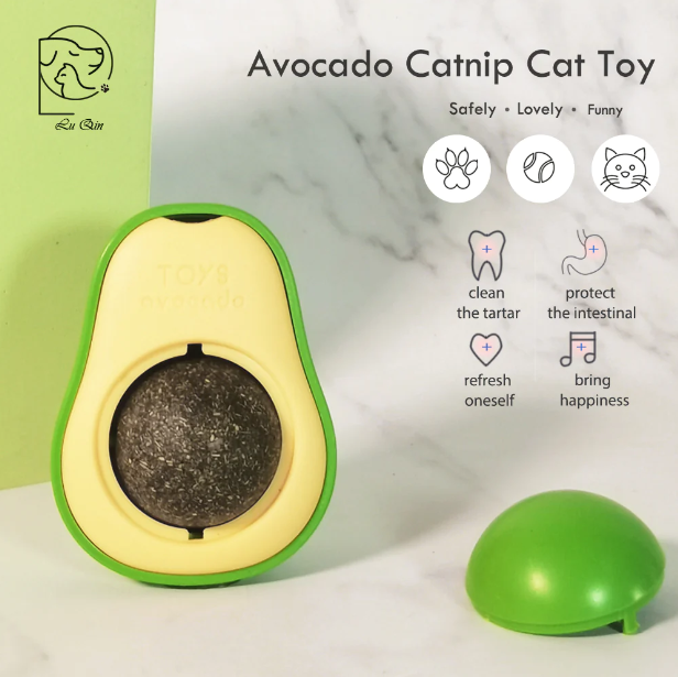 avocado cat toys
