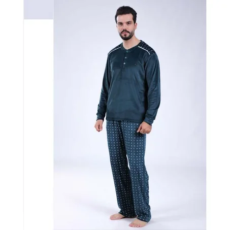 Enzo Pyjama homme en velours