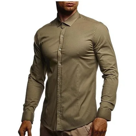 قميص بيج للرجال