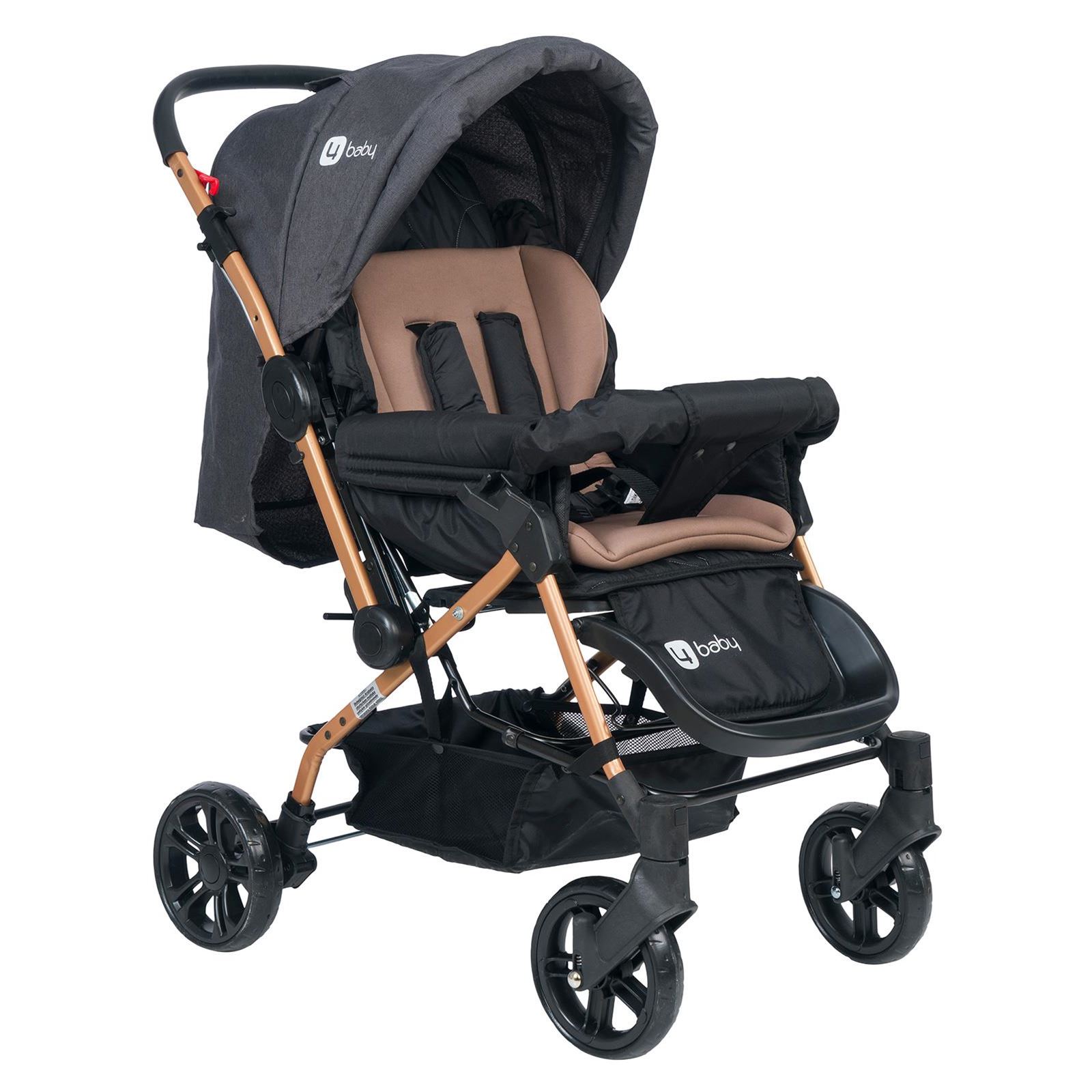 Poussette 4Baby avec maxi cosi