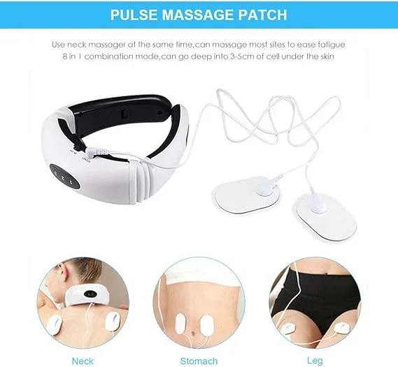 مدلك الرقبة الكهربائي بالنبض و الحرارة