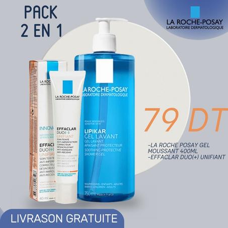 PACK LA ROCHE POSAY 2 EN 1