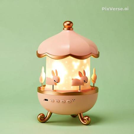 مصباح ليد الليلي ثلاثي الأبعاد – السحر والهدوء في غرفة طفلك