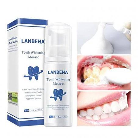 Lanbena لتبييض الأسنان