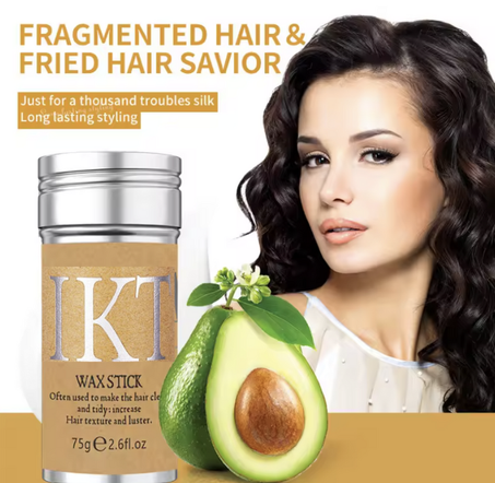 قلم الشمع السحري للشعر المتطاير