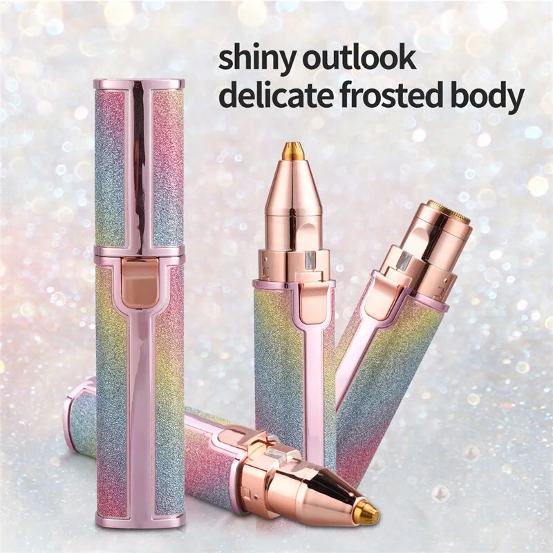 tondeuse à sourcils électrique épilateur corps visage pour femme / homme 2 en 1