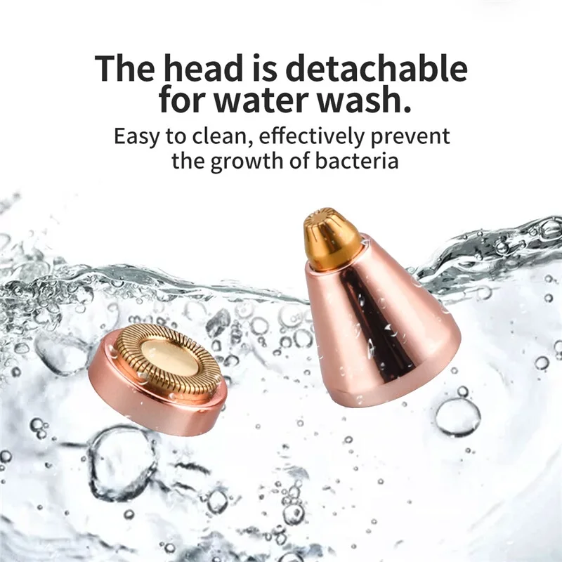 tondeuse à sourcils électrique épilateur corps visage pour femme / homme 2 en 1