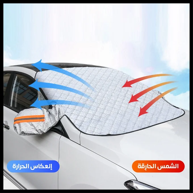 الغطاء المغناطيسي + الستائر