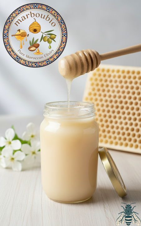 🐝 عسل الجرجير الطبيعي – قوة وصحة من قلب الطبيعة