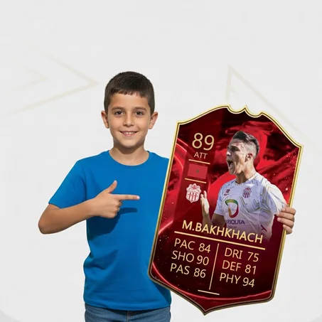 بطاقة الفيفا الشخصية الخاصة +التوصيل المجاني