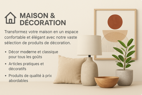 🏠 Maison & Décoration