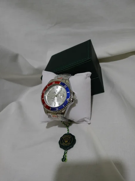 Rolex GMT Pepsi Blanc