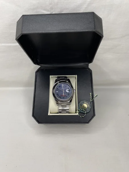 Rolex Datejust Oyster, 41 mm, Oystersteel and white gold