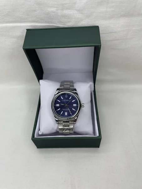 ROLEX-Oyster Perpetual bleu