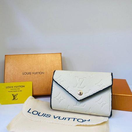 porte monais & cartes Blanc Lv