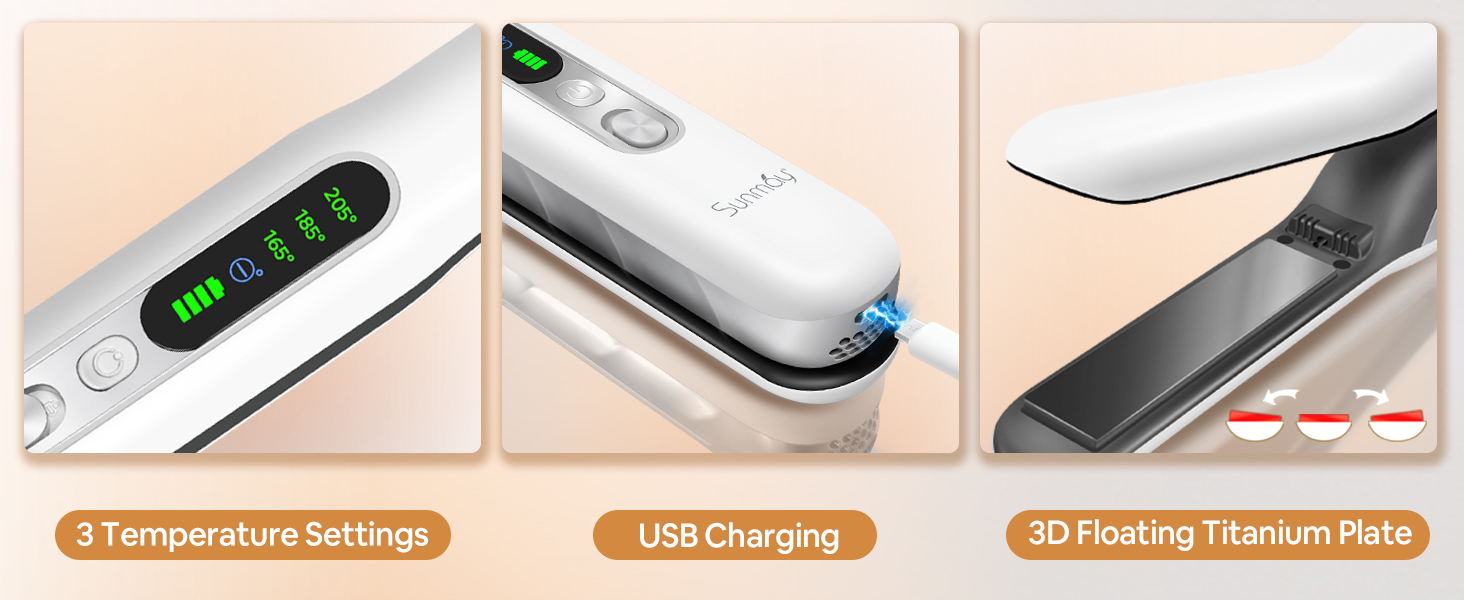 portable hair straightener