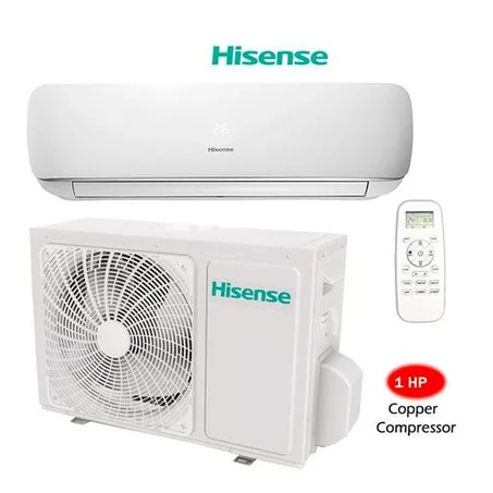 Hisense SPL 1HP Copper Coil Split Air Conditioner (AS09TG) - White With 1 Year Warranty