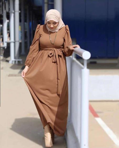 كسوة من ثوب الكريب صيفي طايح أنيقة وعالية الجودة