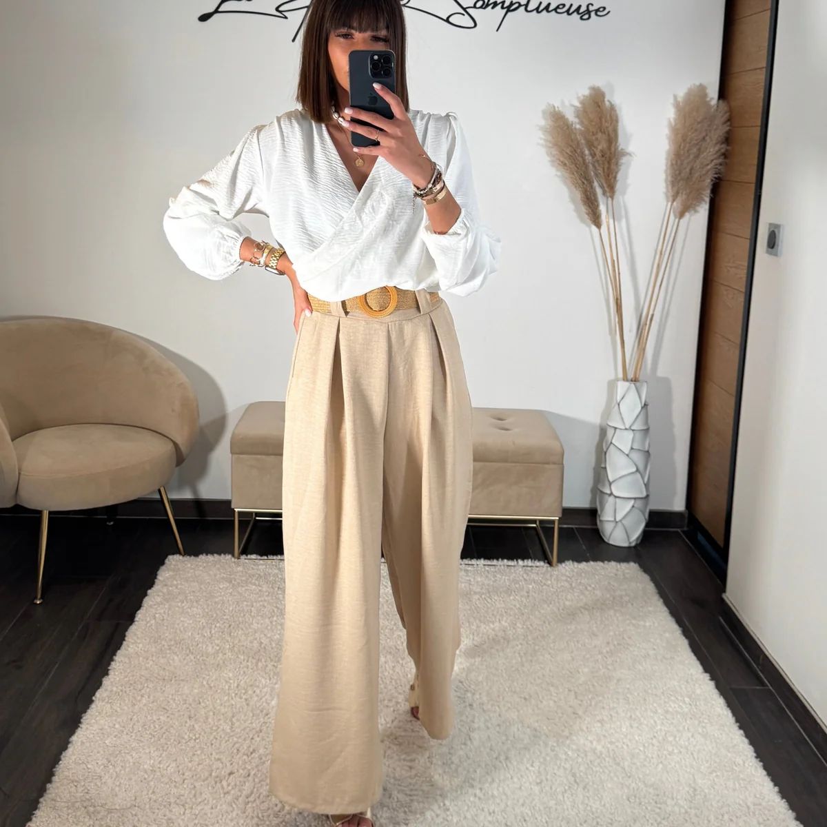Pantalon en lin