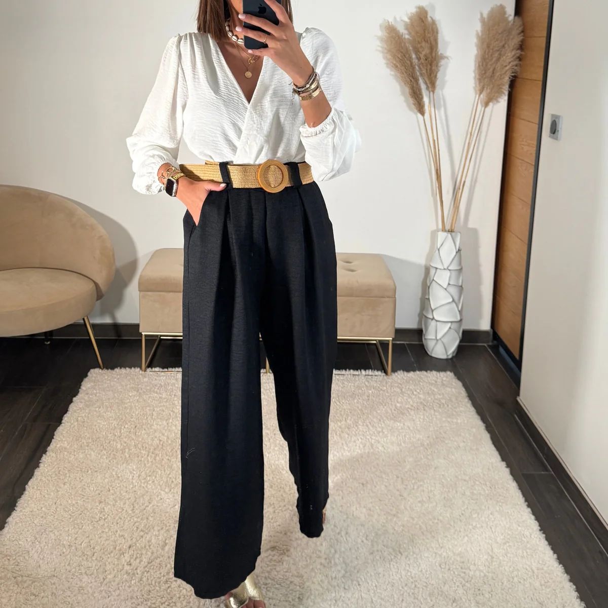 Pantalon en lin