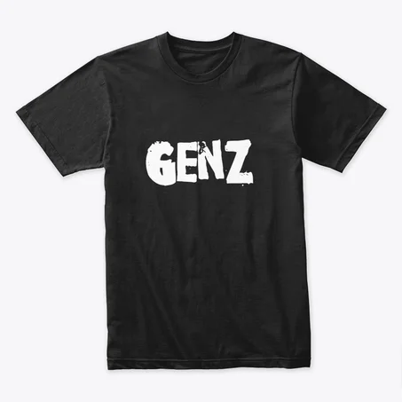 GENZ T-Shirt Noir