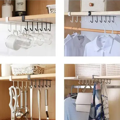 منظم الأكواب والأدوات متعددة الاستعمالات 🏡✨