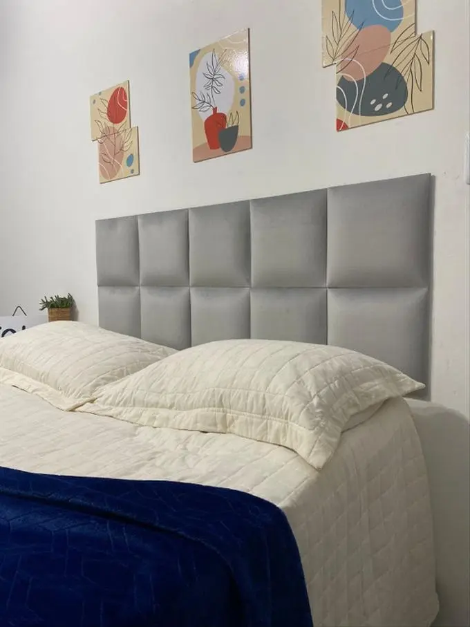 رأس سرير (على شكل مربعات)،كل مقاس و تمنه إبتدائا من 199د.م