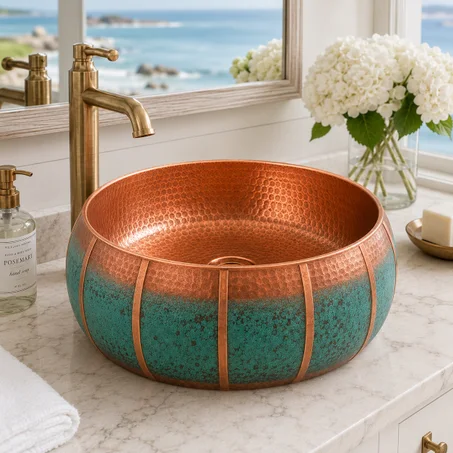 Copper Bathroom Sinks