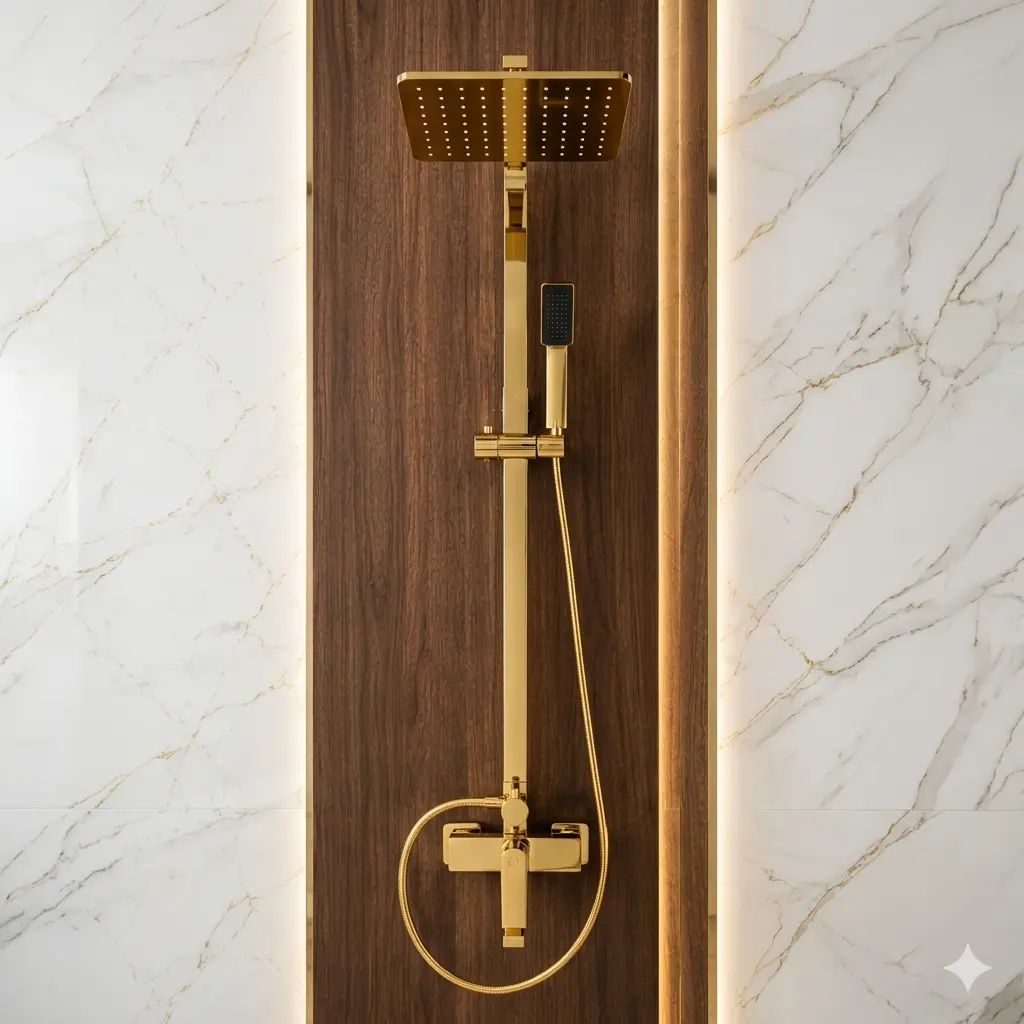 👑 Sorrento Gold – Colonne de Douche Premium Dorée Luxe ✨