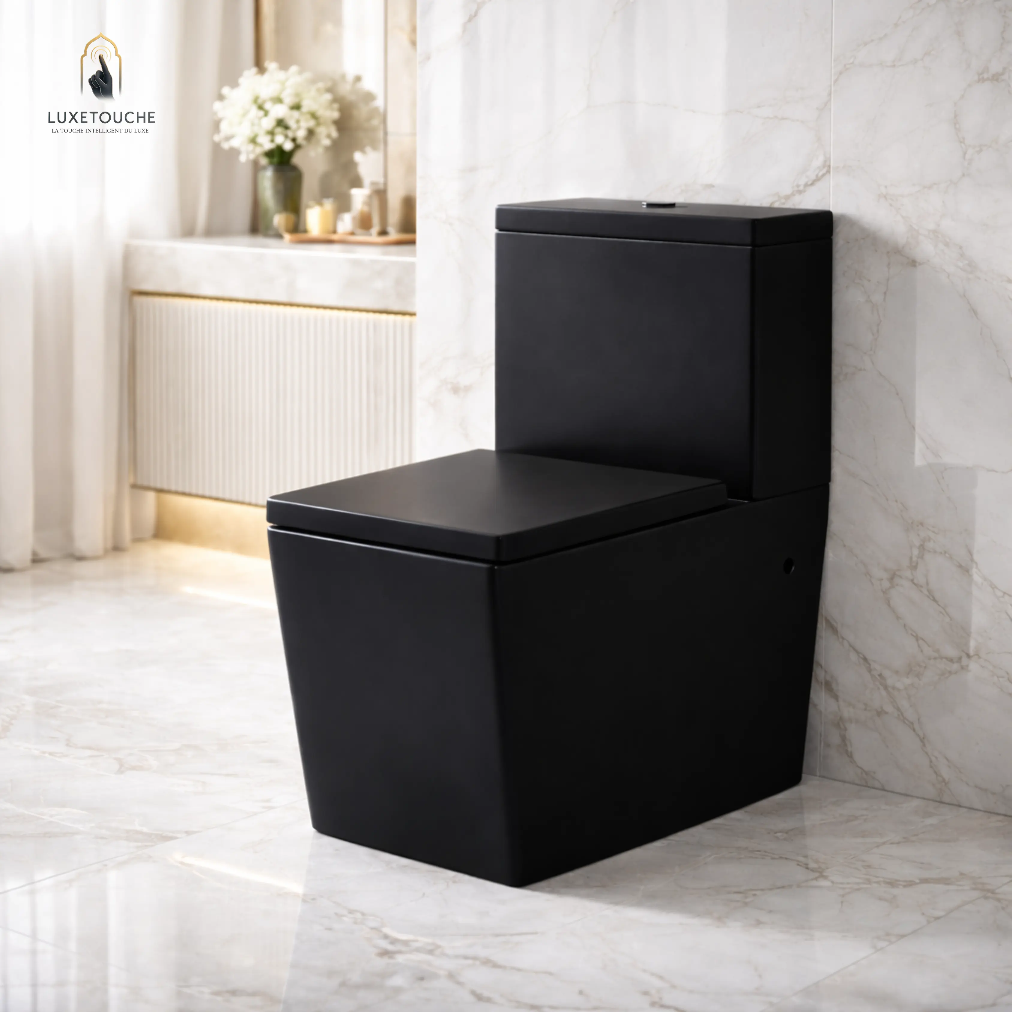 WC SORRENTO Carré  – Design  Moderne & Élégance Intemporelle