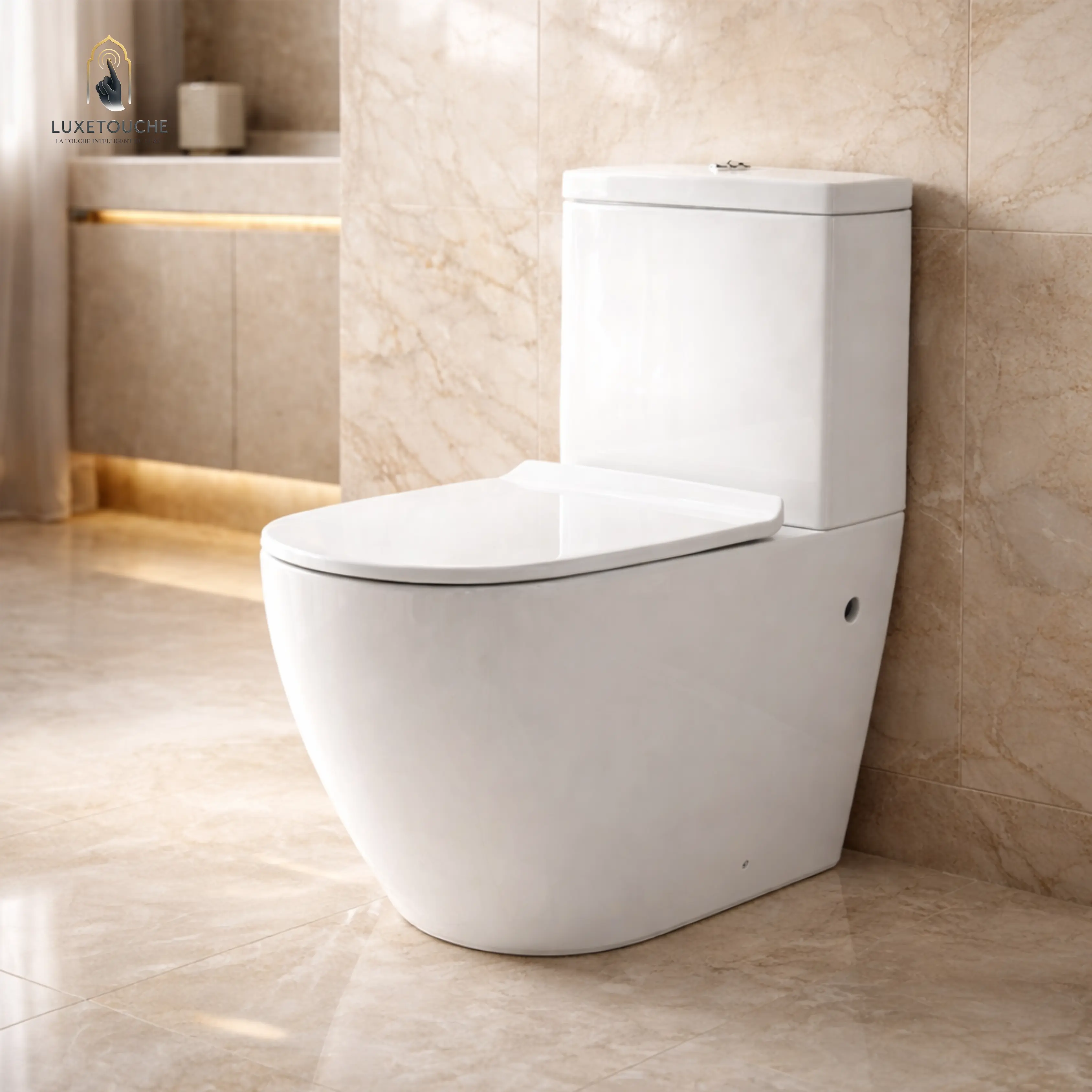 WC SORRENTO ronde – Design Moderne & Élégance Intemporelle