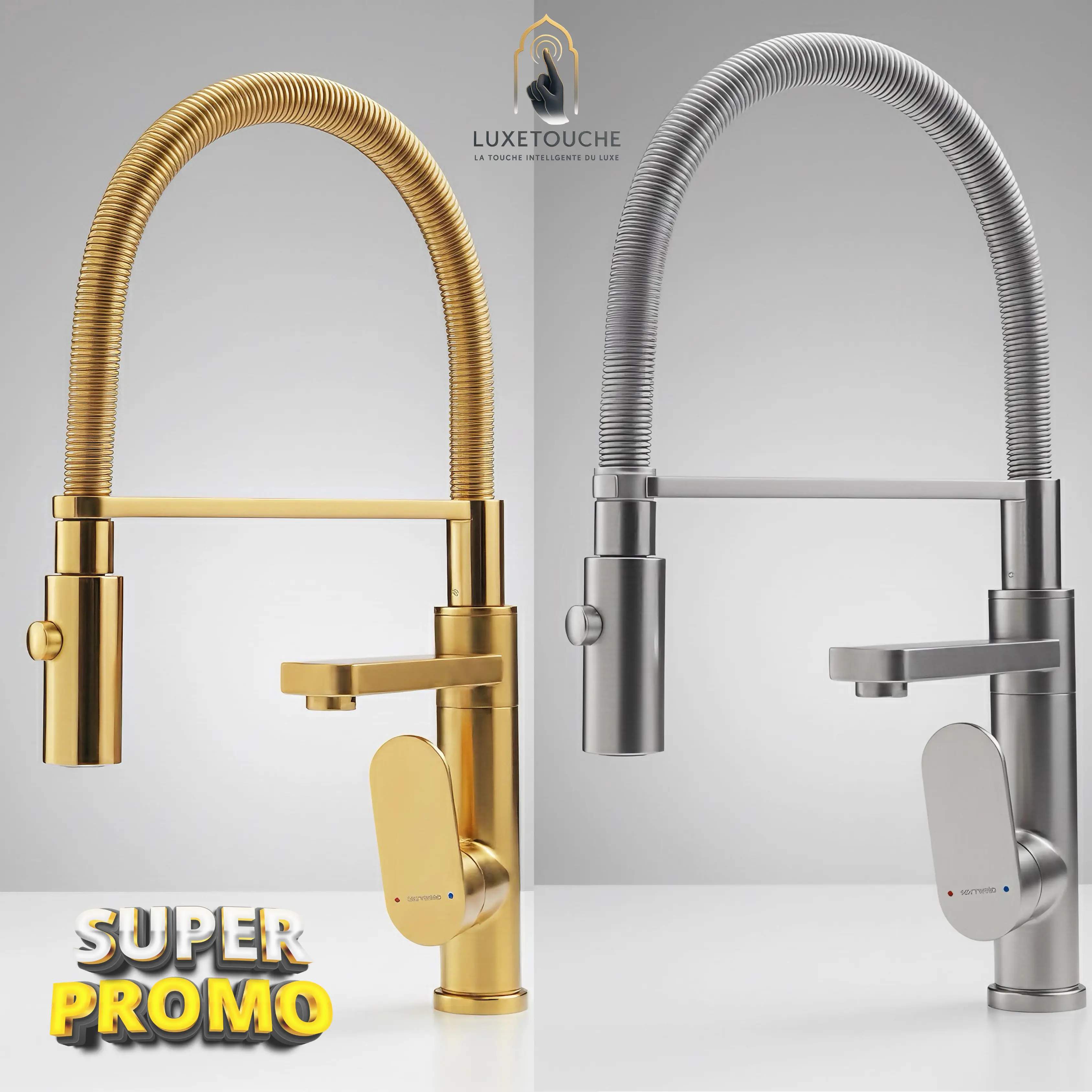 Robinet de Cuisine Chef SORRENTO – Design Professionnel & Finition Luxe (4 Couleurs)