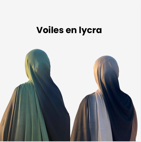 Voiles en lycra