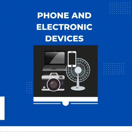 الهاتف و الأجهزة الإلكترونية