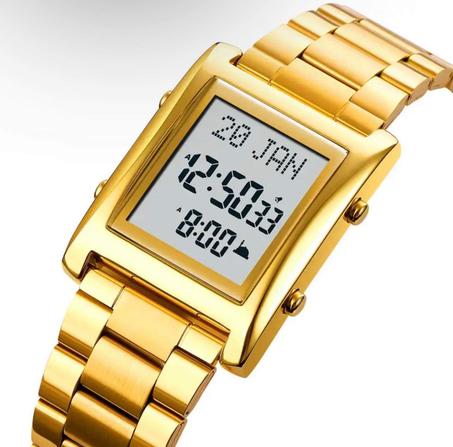 ساعة اسلامية تحدد القبلة ومواعيد الصلاة أصلية فخمة