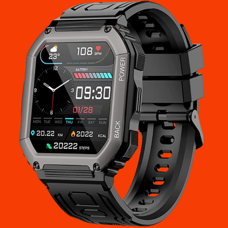 الساعة القوية المقاومة للماء