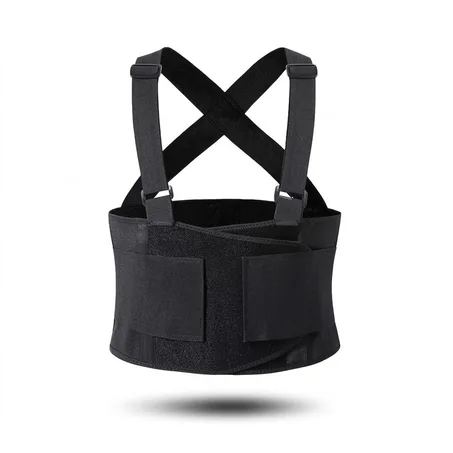 Ceinture Lombaire Professionnelle avec Bretelles – Protection et Maintien Ultime